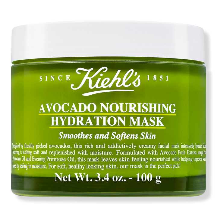 Маска kiehl's. Килс маска для лица. Khiels очищающая маска. Avocado Nourishing Hydration Mask.