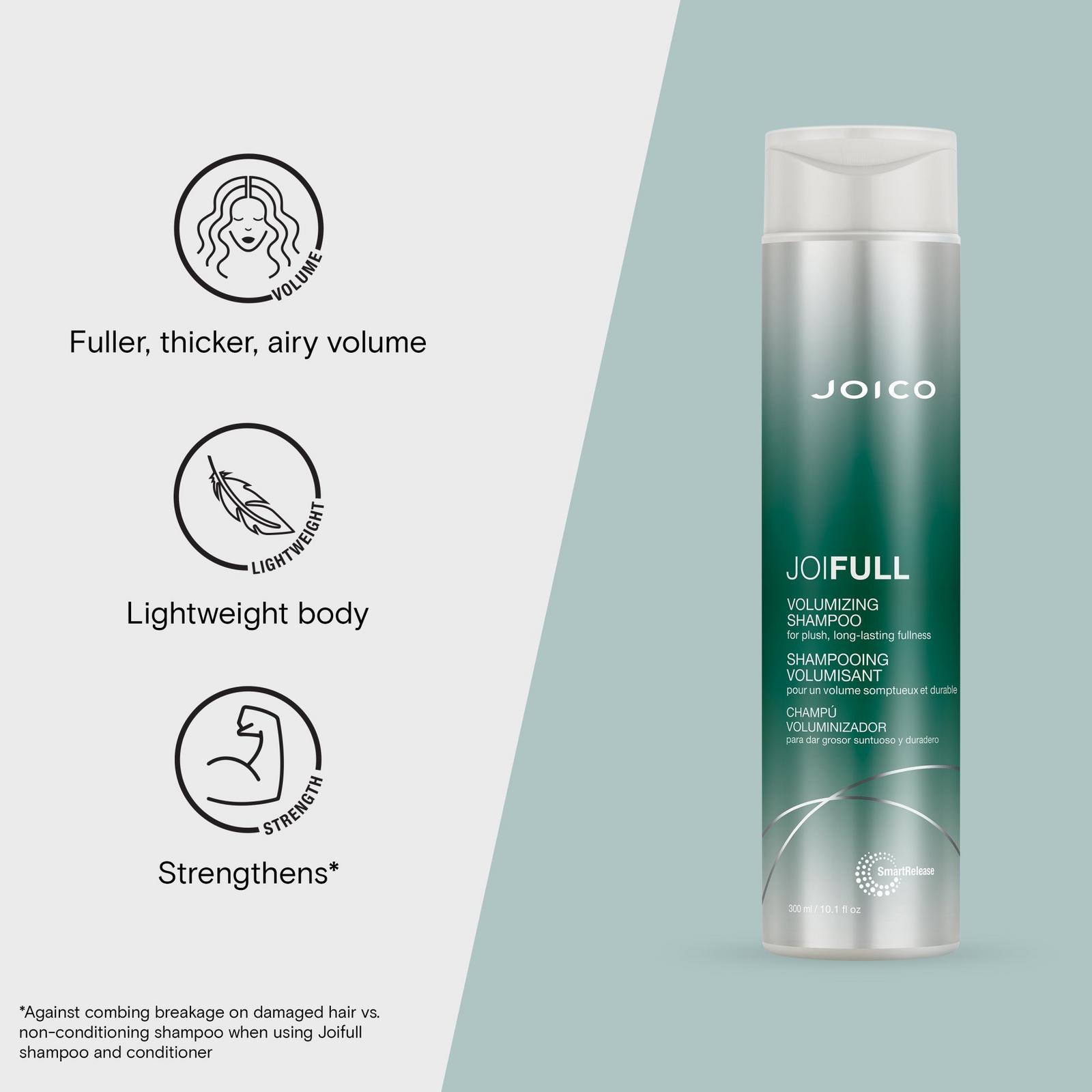 JoiFULL Volumizing Shampoo for Plush, Long-Lasting Fullness