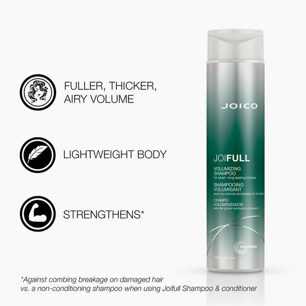 Joico JoiFULL Volumizing Shampoo for Plush, Long-Lasting Fullness #3