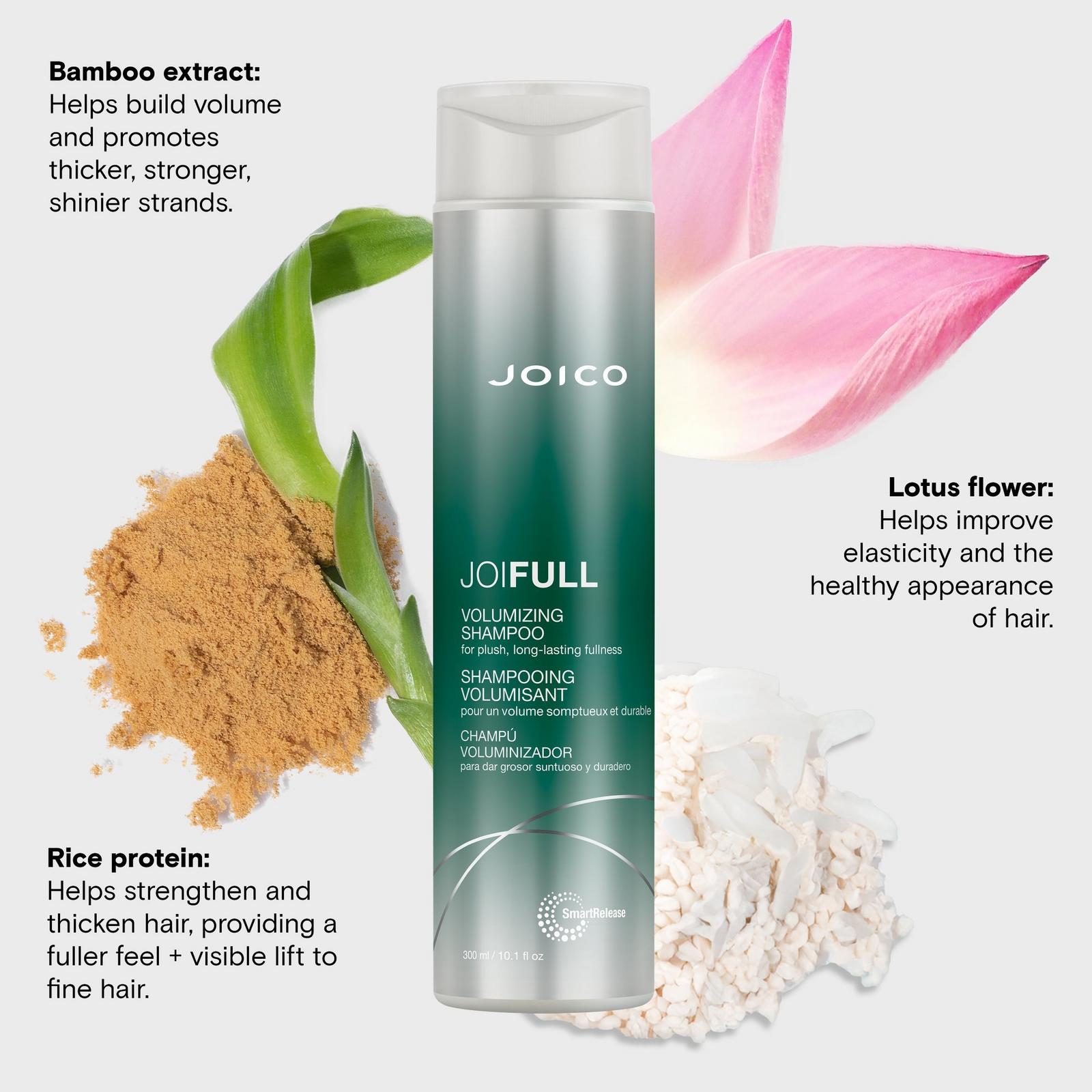 JoiFULL Volumizing Shampoo for Plush, Long-Lasting Fullness
