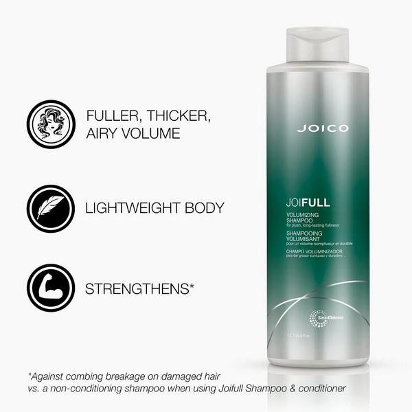 Joico JoiFULL Volumizing Shampoo for Plush, Long-Lasting Fullness #3