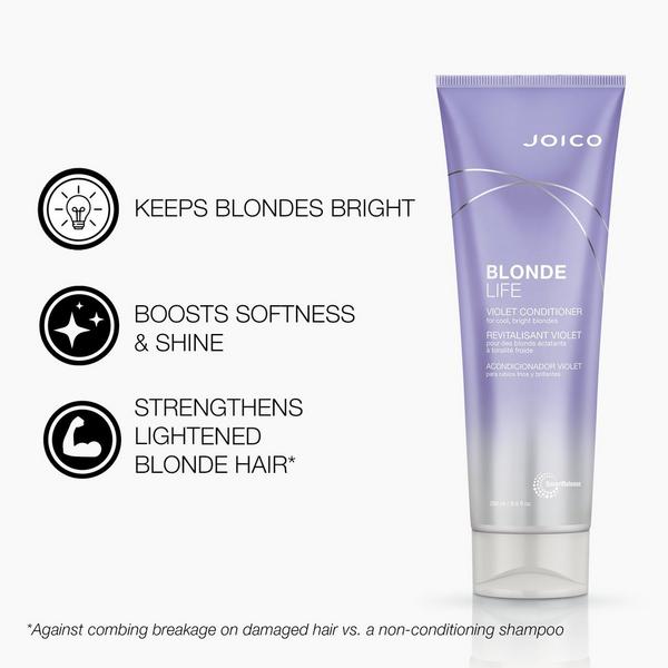 Joico Blonde Life Violet Conditioner for Cool, Bright Blondes #3