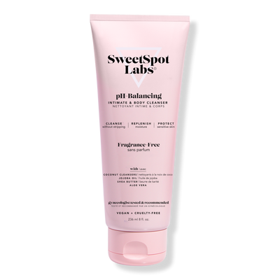 SweetSpot Labs Unscented pH-Balanced Creamy Full Body Cleanser