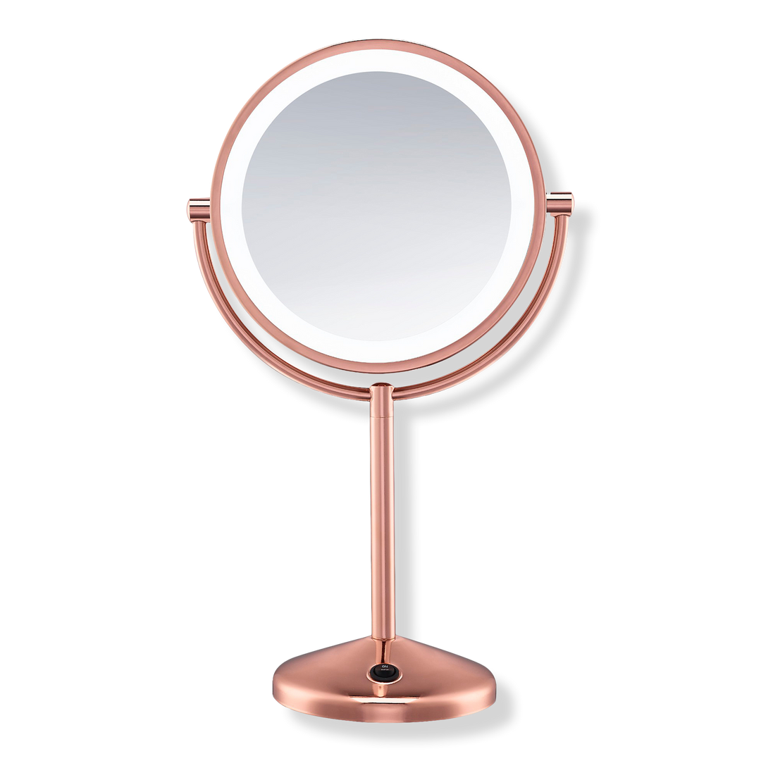 Conair Rose Gold Vanity LED Double-Sided 1X/10X Magnification Mirror #1