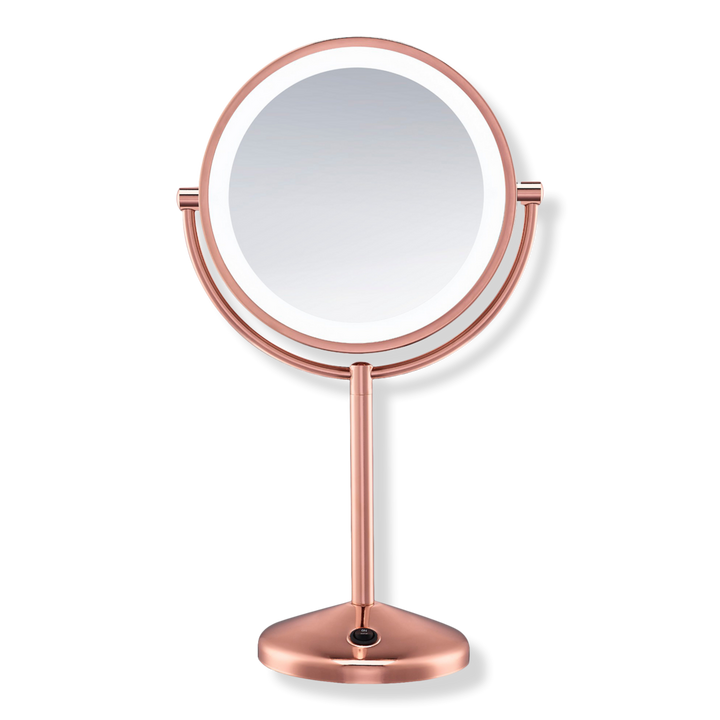 Conair Rose Gold Vanity LED DoubleSided 1X/10X Magnification Mirror 1
