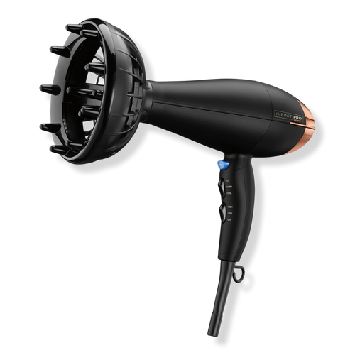 INFINITIPRO BY CONAIR Hair Dryer With Innovative Diffuser, 1875W Hair Dryer,  Innovative Diffuser Enhances Curls And Waves While Reducing Frizz |  nursery.com.pk