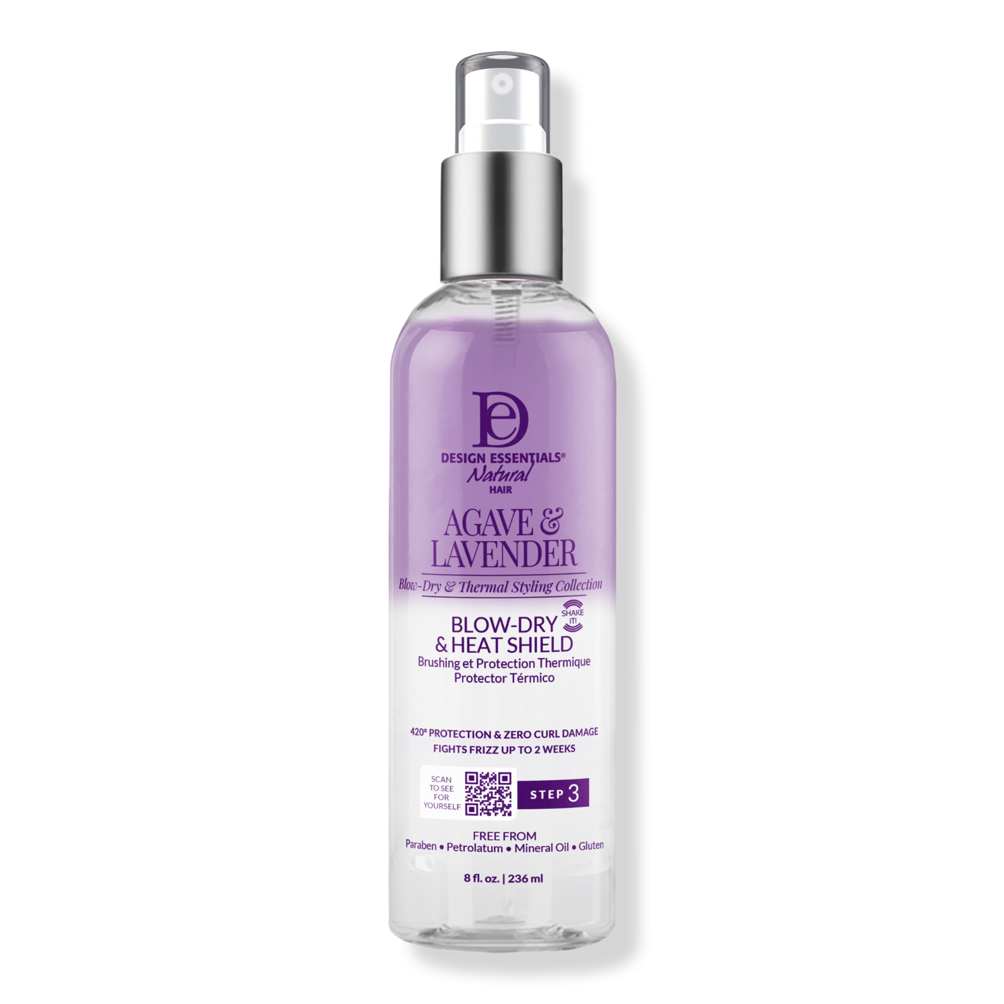 Design Essentials Agave & Lavender Blow-Dry & Style Primer #1