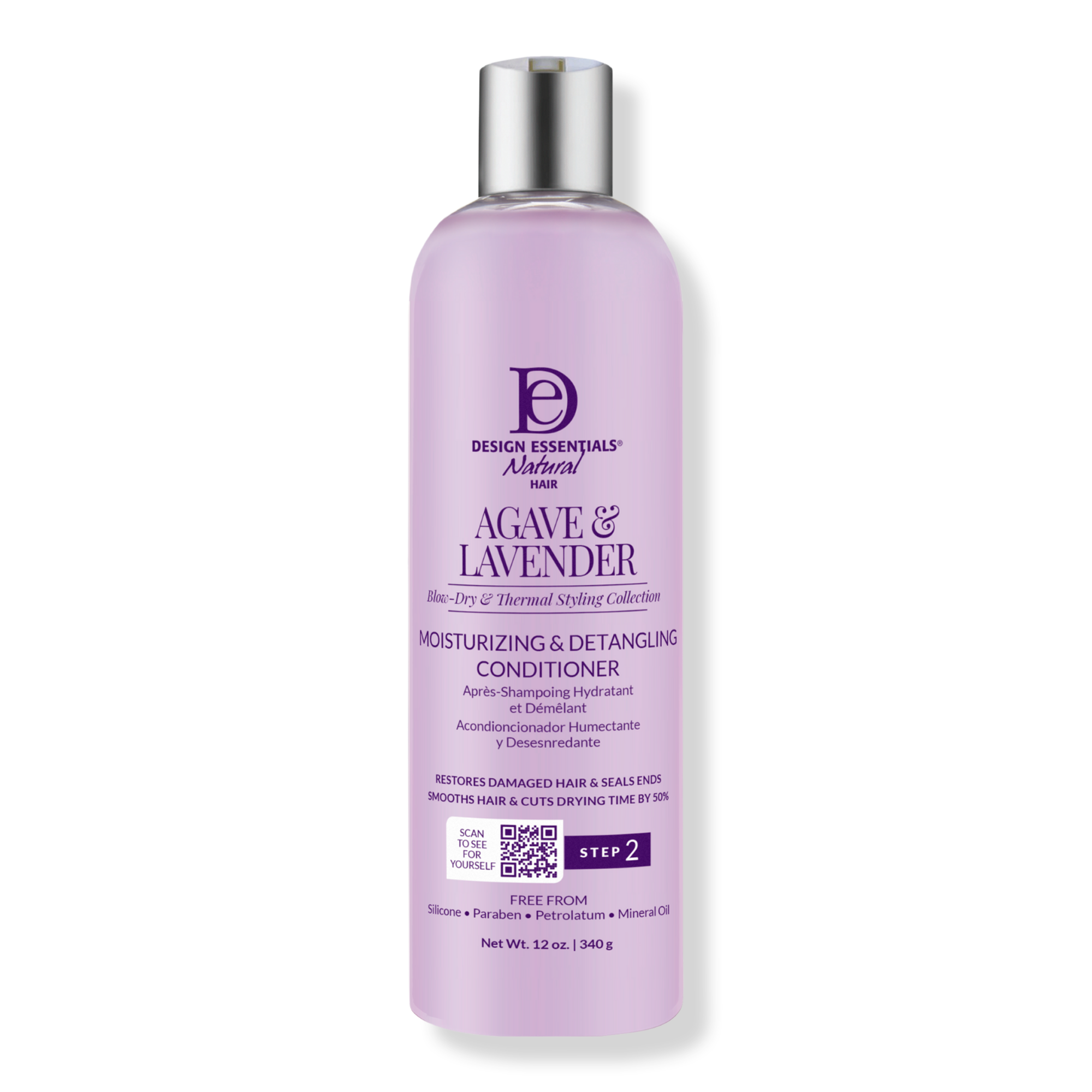 Design Essentials Agave & Lavender Moisturizing & Detangling Conditioner #1