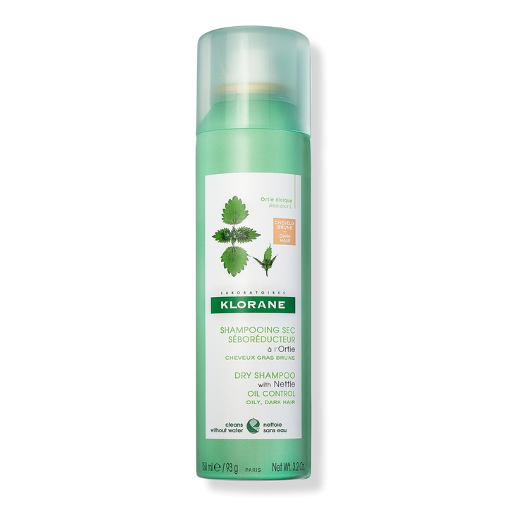 Klorane Oil-Control Dry Shampoo with Nettle for Dark Hair #1
