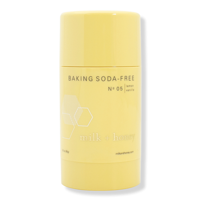 Milk + Honey Lemon, Vanilla Baking Soda Free Deodorant No.05