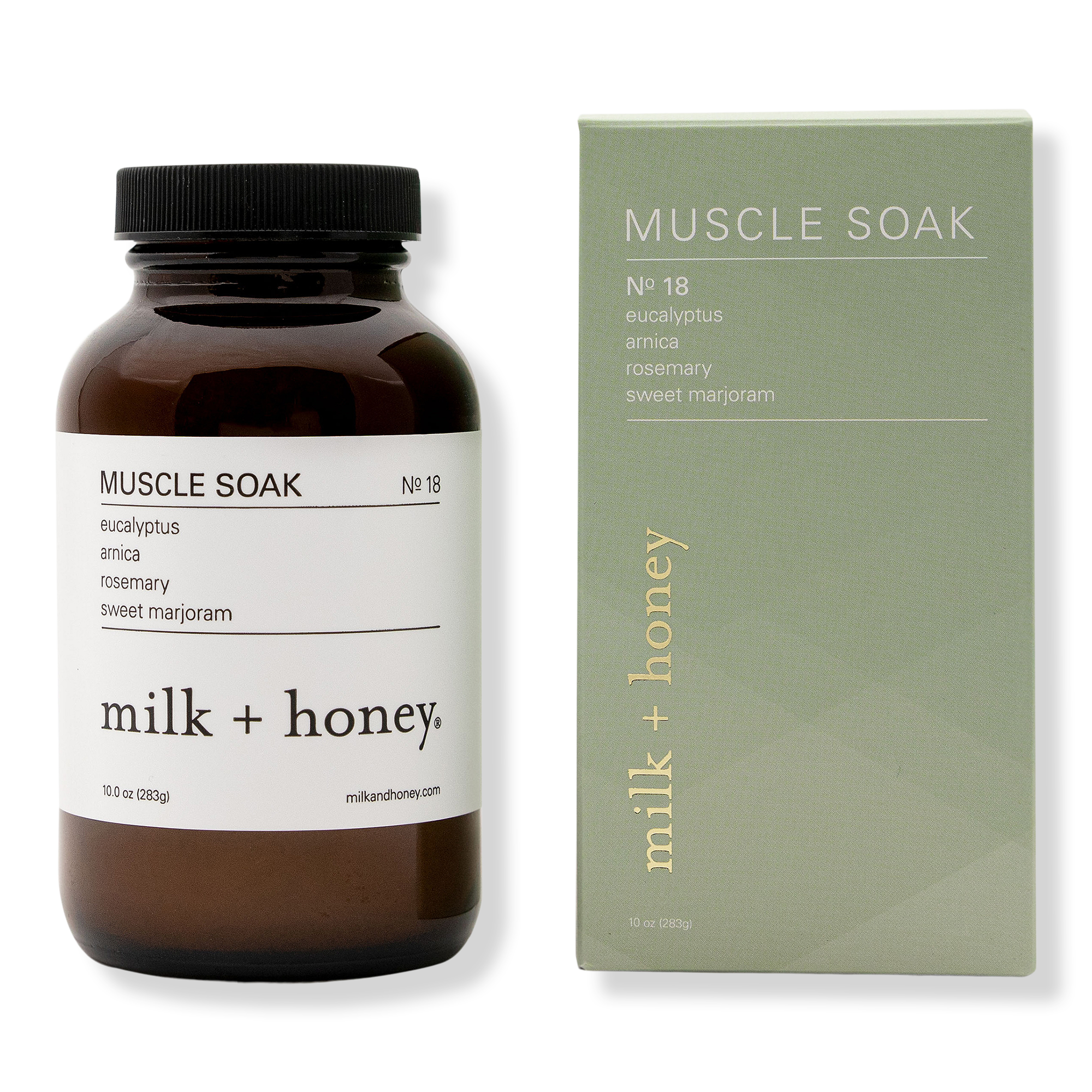 Milk + Honey Eucalyptus, Arnica, Rosemary, Sweet Marjoram Sore Muscle Soak No.18 #1