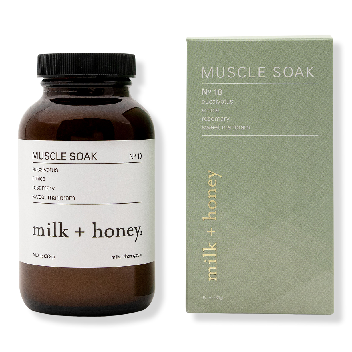 Milk + Honey Muscle Soak No. 18, 10.0 oz.