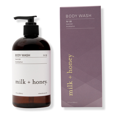 Milk + Honey Lavender, Eucalyptus Body Wash No.08