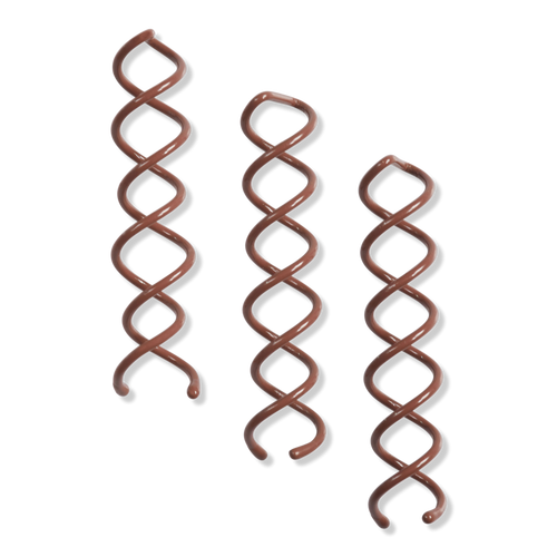 Kitsch Brown Bun Twists Set