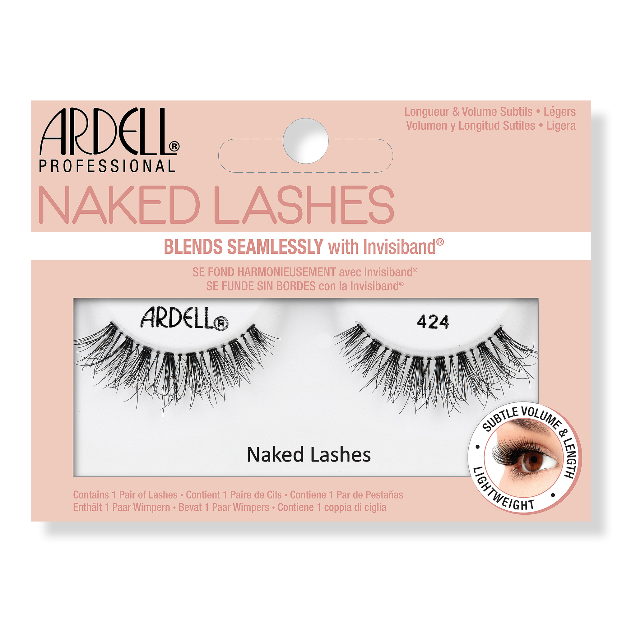 Ardell Naked False Eyelashes #424 in Black #1