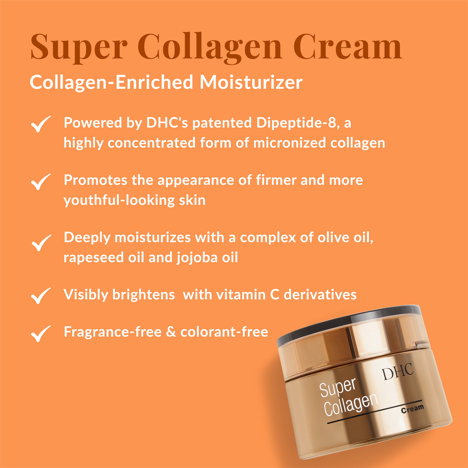 DHC - Super Collagen Cream Moisturizer | Ulta Beauty