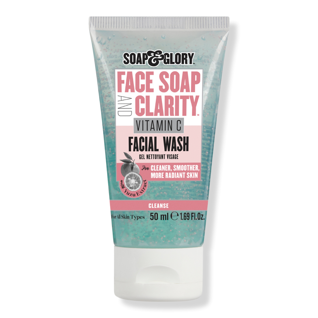 Soap & Glory Travel Size Face Soap & Clarity 3-in-1 Daily Vitamin C Facial Wash #1