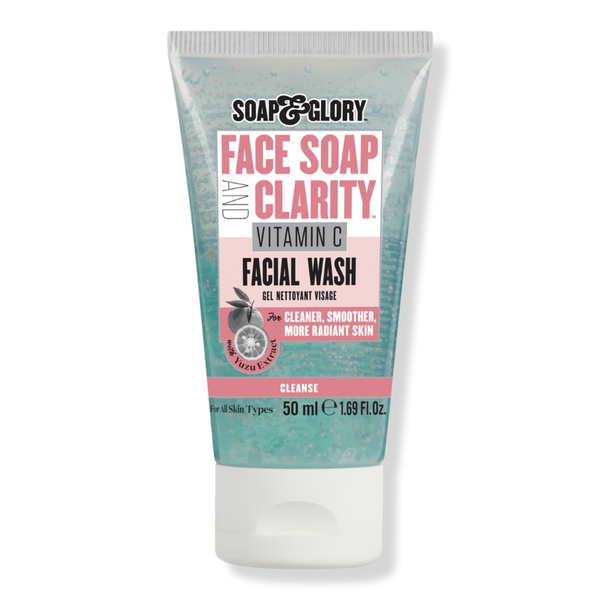 Soap & Glory Travel Size Face Soap & Clarity 3-in-1 Daily Vitamin C Facial Wash #1