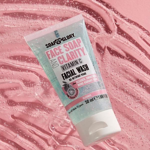 Soap & Glory Travel Size Face Soap & Clarity 3-in-1 Daily Vitamin C Facial Wash #6