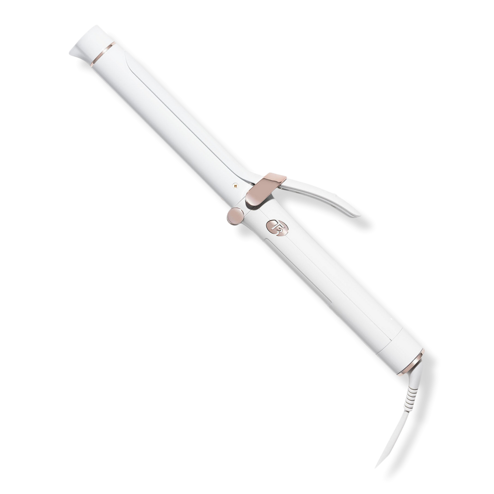 White curling outlet iron