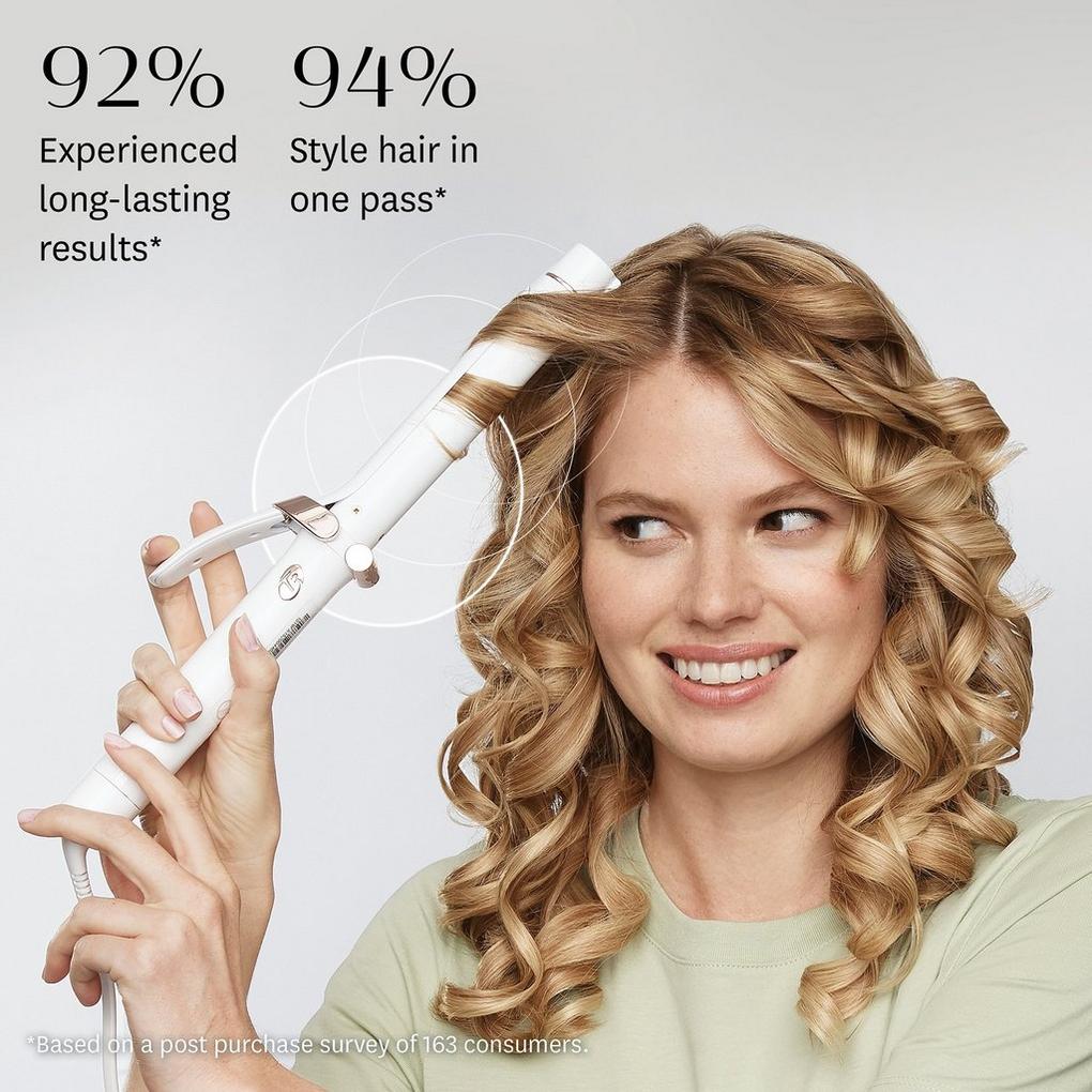 SinglePass Curl Ceramic Long Barrel Curling Iron T3 Ulta Beauty