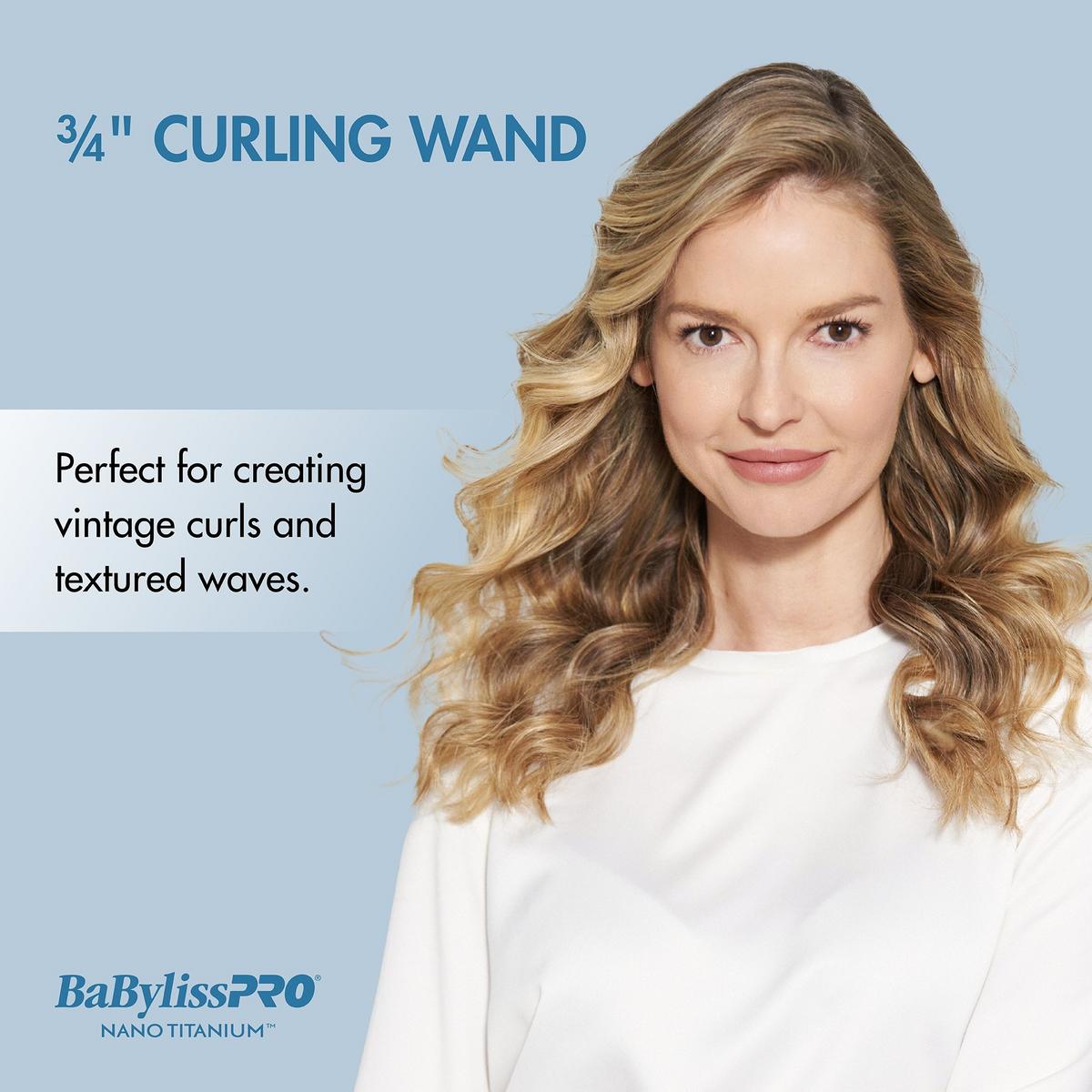 BaBylissPRO 3 4 Nano Titanium Curling Wand Ulta Beauty