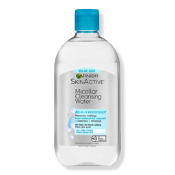 Garnier SkinActive Micellar Cleansing Water All-in-1 Cleanser & Waterproof Makeup Remover - 23.7 oz