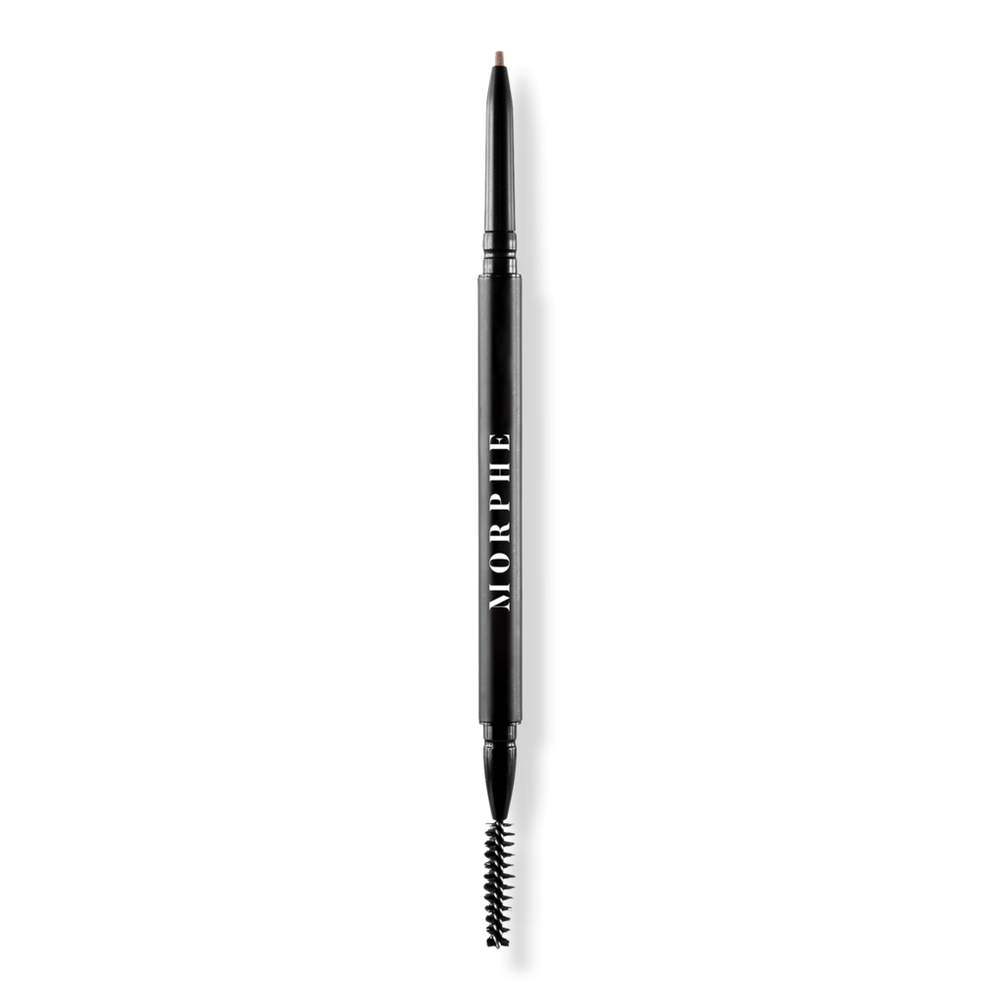 Morphe Micro Brow Dual-ended Pencil & Spoolie - Latte In Brown