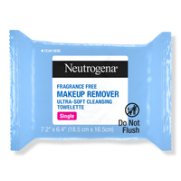Makeup Remover Cleansing Towelettes, Fragrance Free Singles