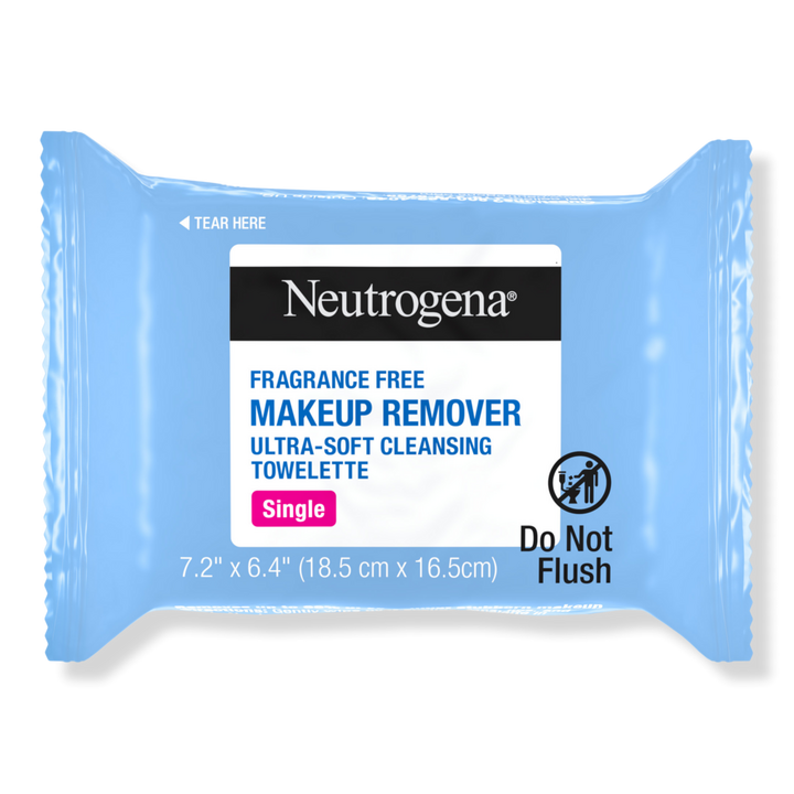 Makeup Remover Cleansing Towelettes, Fragrance Free Singles