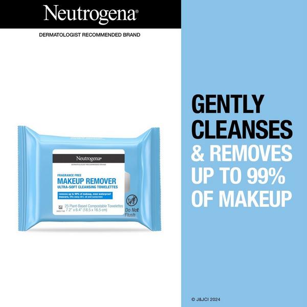 Neutrogena Makeup Remover Cleansing Towelettes Fragrance Free #3