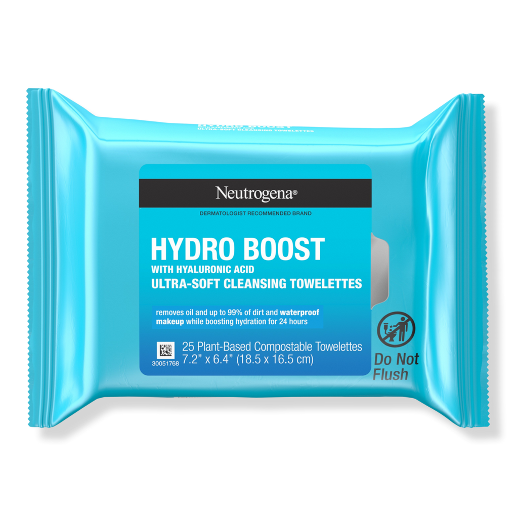 ost varemærke surfing Hydro Boost Facial Cleansing Wipes - Neutrogena | Ulta Beauty