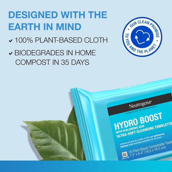 Neutrogena Hydro Boost Facial Cleansing Wipes #8