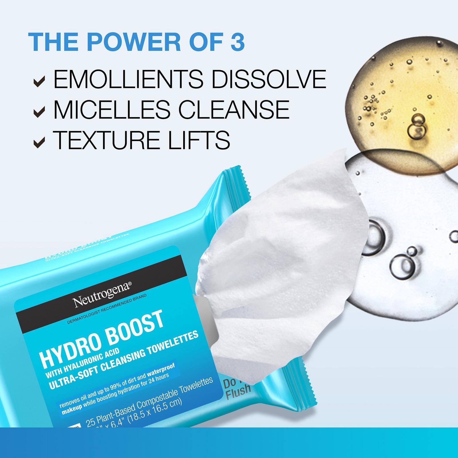 Hydro Boost Facial Cleansing Wipes