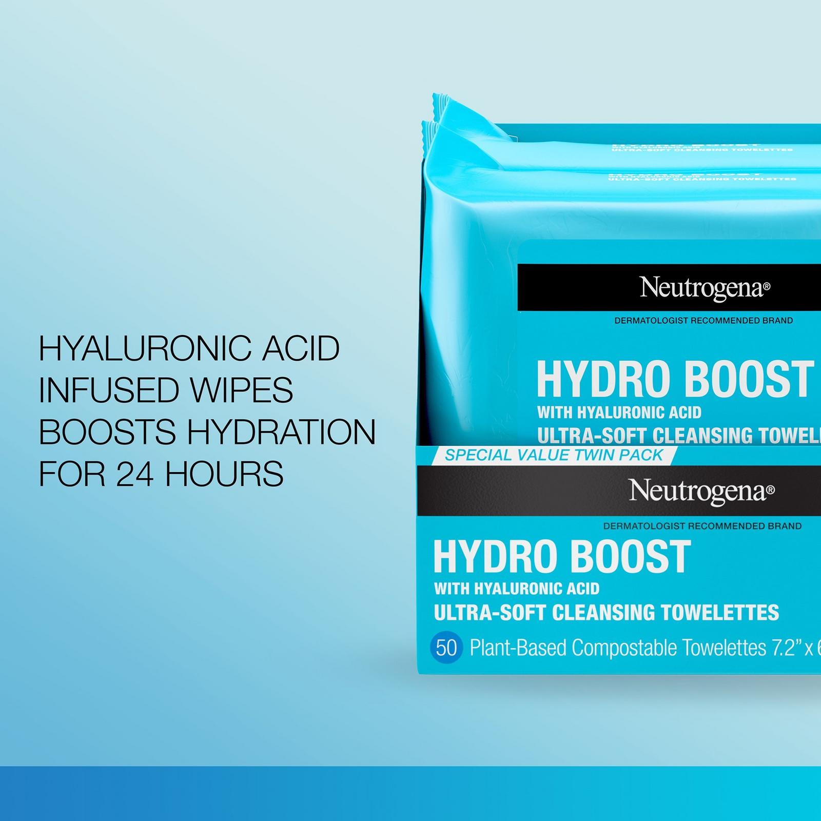 Hydro Boost Facial Cleansing Wipes