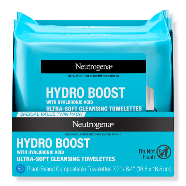 Neutrogena Hydro Boost Cleansing Towelettes Twin Pack #1