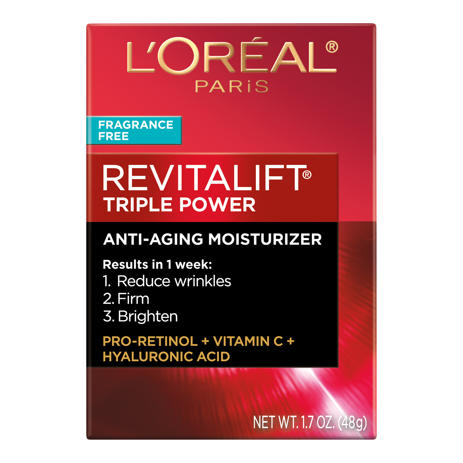 Revitalift Triple Power Anti-Aging Moisturizer - Fragrance Free