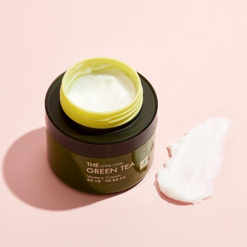 Crème Hydratante TONYMOLY Chok Chok Green Tea Watery - 60ml X 2 - Neuf Corée