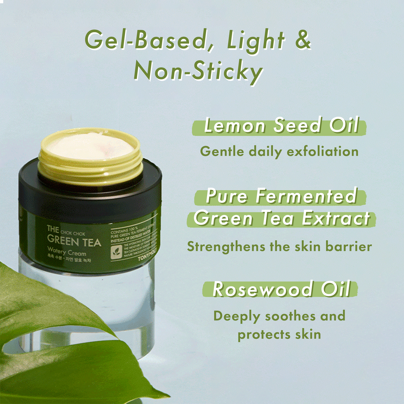 The Chok Chok Green Tea Watery Cream