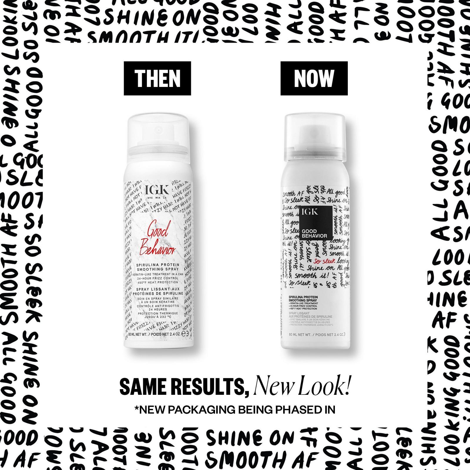 Travel Size Good Behavior Spirulina Protein Smoothing Spray