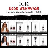 IGK Good Behavior Spirulina Protein Smoothing Heat Protectant Spray #8