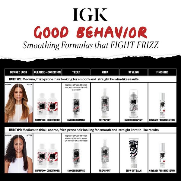 IGK Good Behavior Spirulina Protein Smoothing Spray #8