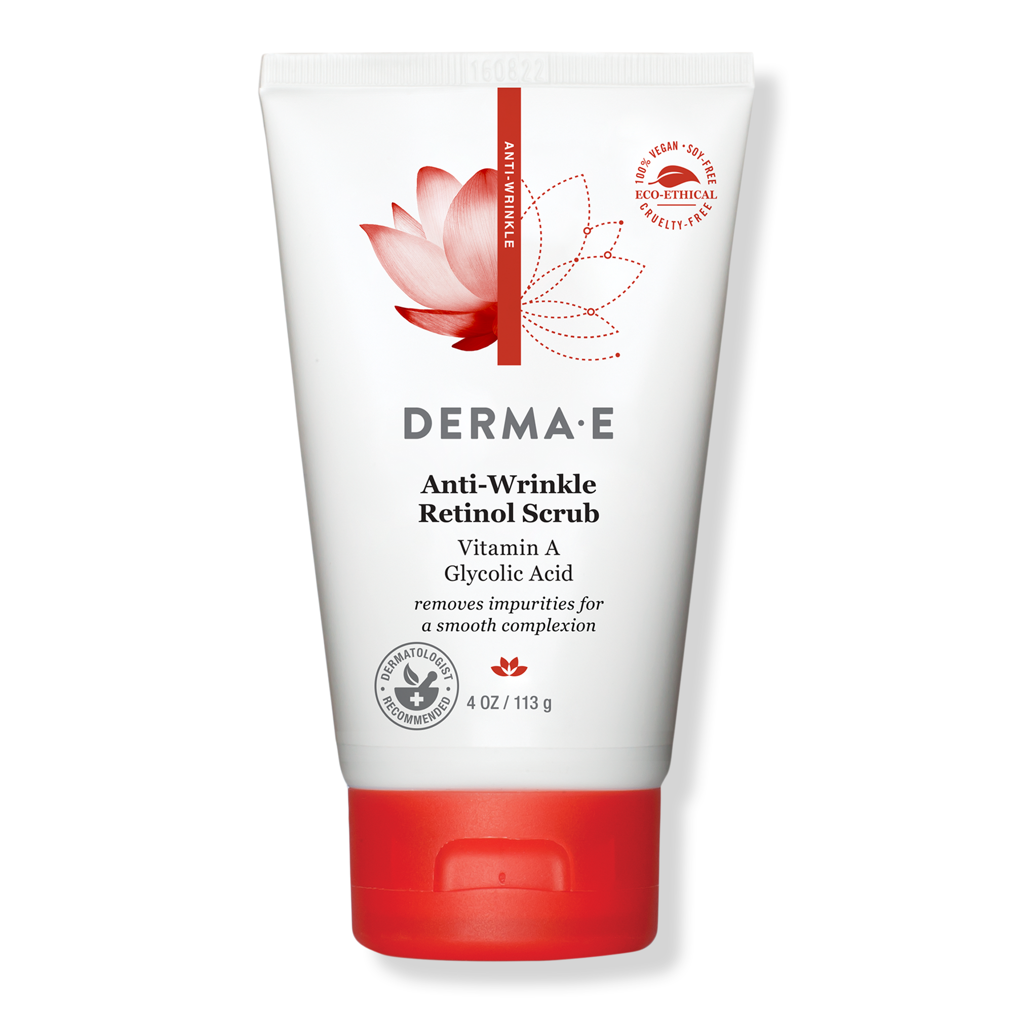 DERMA E Anti-Wrinkle Retinol Scrub with Glycolic Acid #1