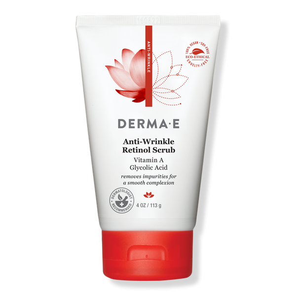 DERMA E Anti-Wrinkle Retinol Scrub with Glycolic Acid #1