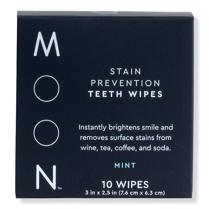 Moon Stain Prevention Teeth Whitening Wipes #1