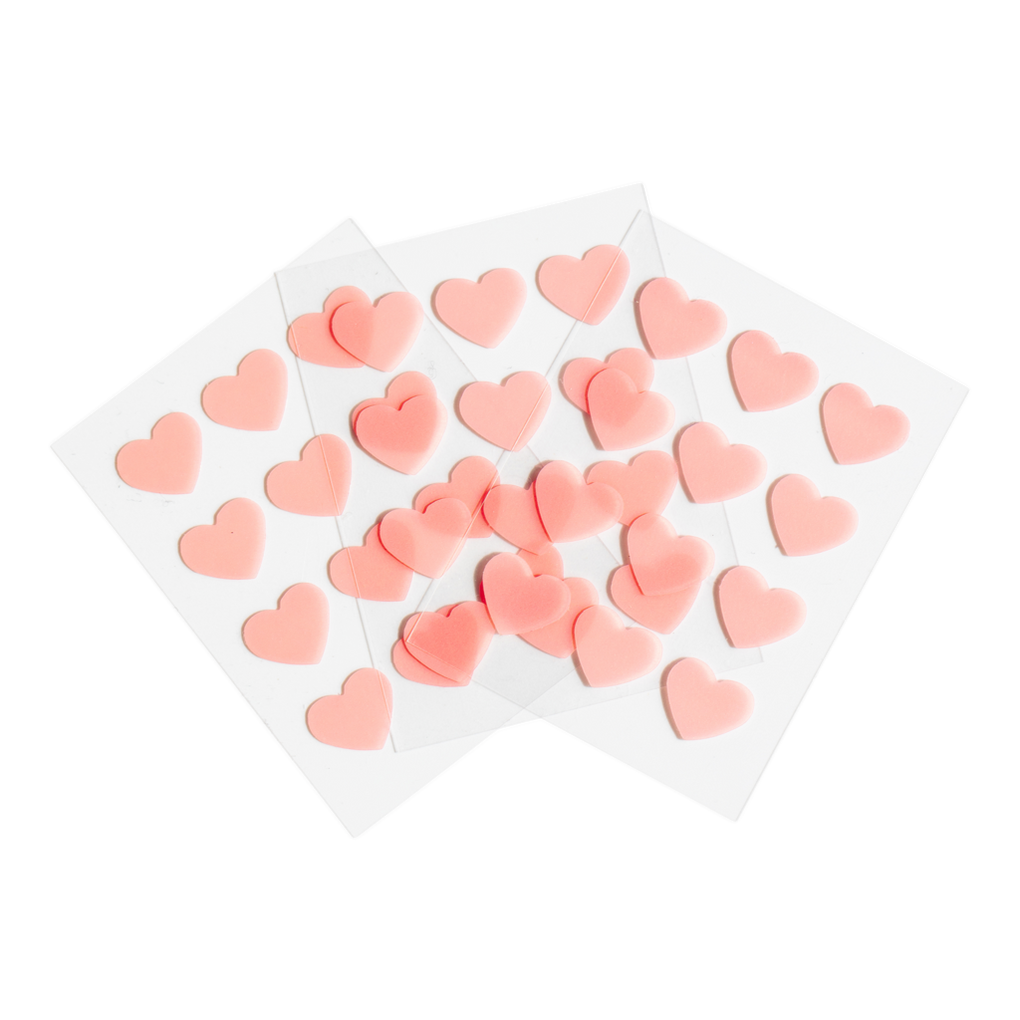 8 Heart Patches Set Small Iron On Patch Love Valentine Girl Love Heart  Patch