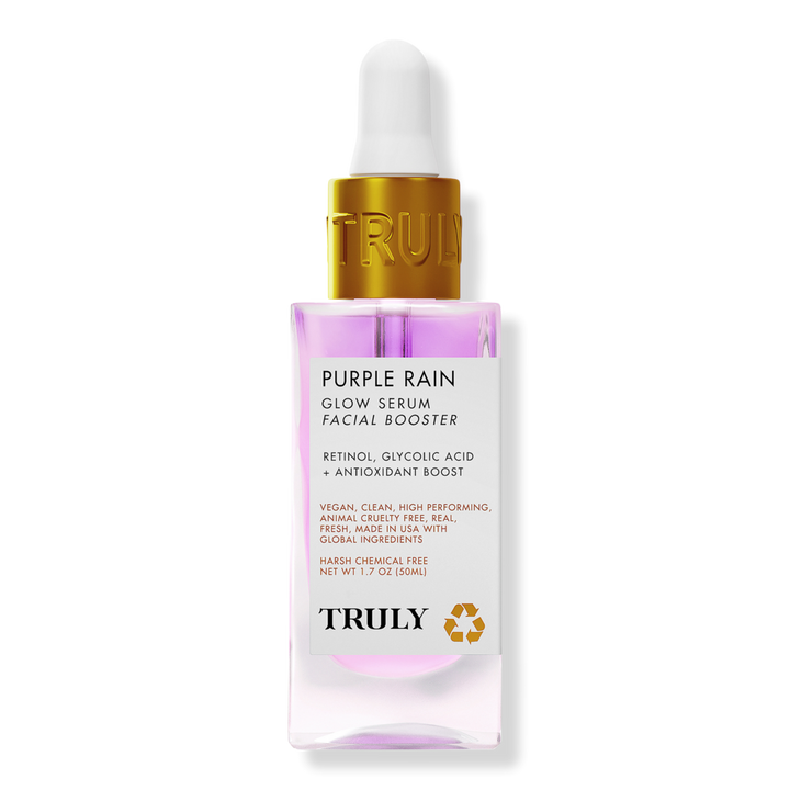 Purple Rain Glow Serum Facial Booster Truly Ulta Beauty