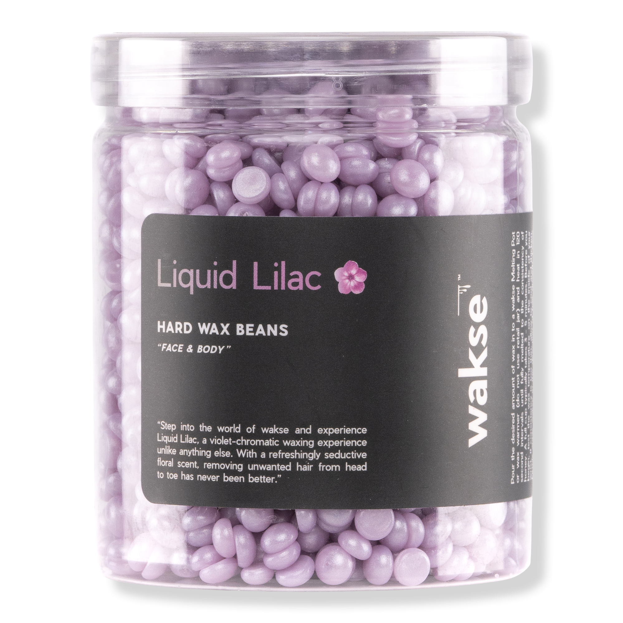 Wakse Mini Liquid Lilac Hard Wax Beans #1