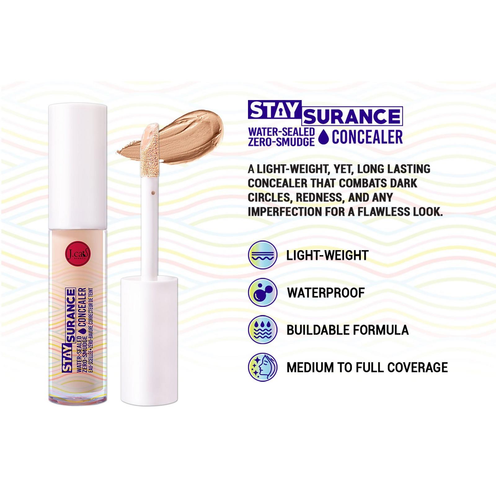 Staysurance Water-Sealed, Zero Smudge Concealer