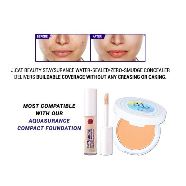 J.Cat Beauty Staysurance Water-Sealed, Zero Smudge Concealer #6